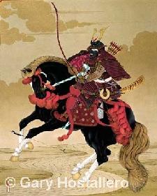 225x281 Luz Fine Art Gallery - Shogun Painting