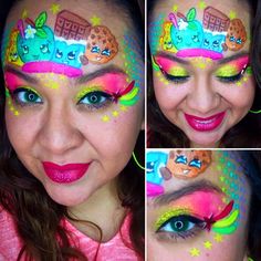 236x236 Shopkins Face Amp Body Painting By Jessie Bennett - Shopkins Painting