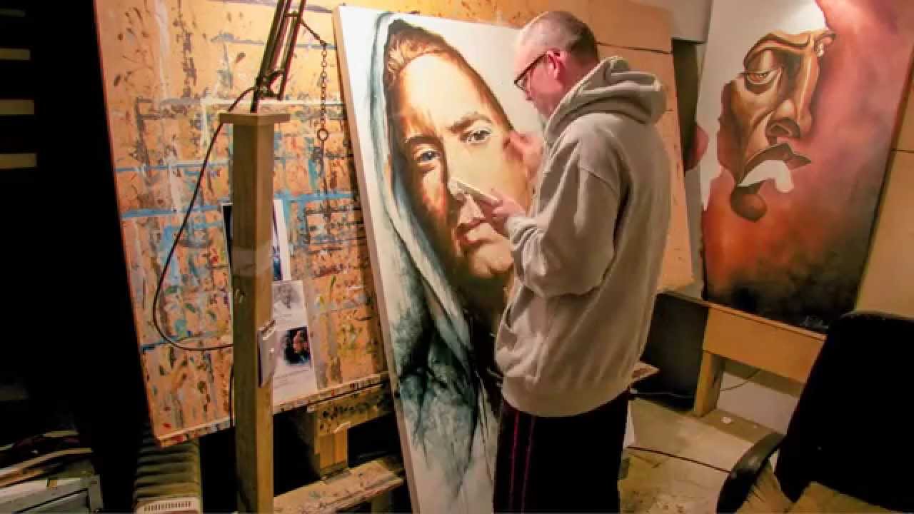 1280x720 Eminem One Shot - Shot Painting