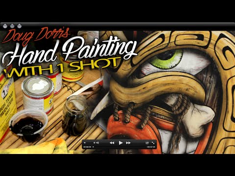 480x360 Hand Painting Techniques Using One Shot By Doug Dorr - Shot Painting