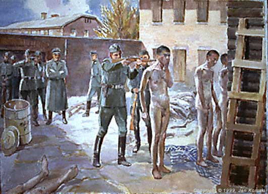 531x384 Murder By The Ss - Shot Painting