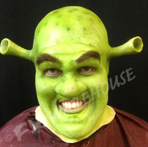 505x500 Ogre Use For Shrek Face Foam Latex Prosthetic - Shrek Face Painting