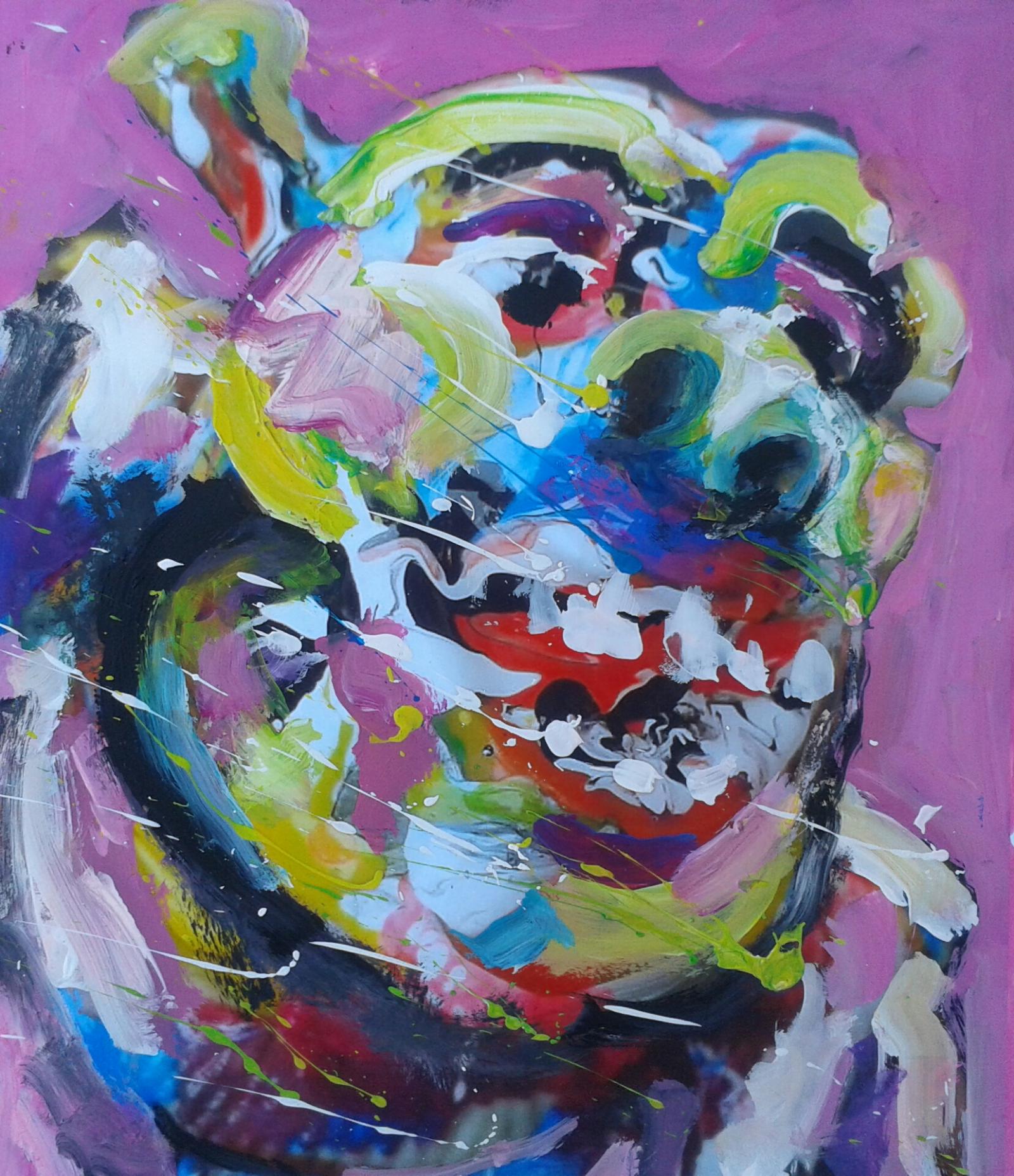 1600x1855 Shrek The Original Online Art Gallery - Shrek Painting