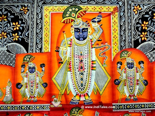 640x480 Nathdwara - Shrinathji Painting