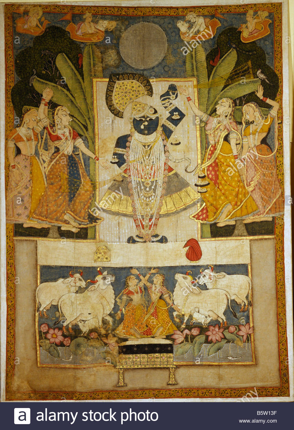 951x1390 Nathdwara Stock Photos Amp Nathdwara Stock Images - Shrinathji Painting