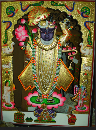 370x500 01040005 Shrinathji Painting - Shrinathji Painting