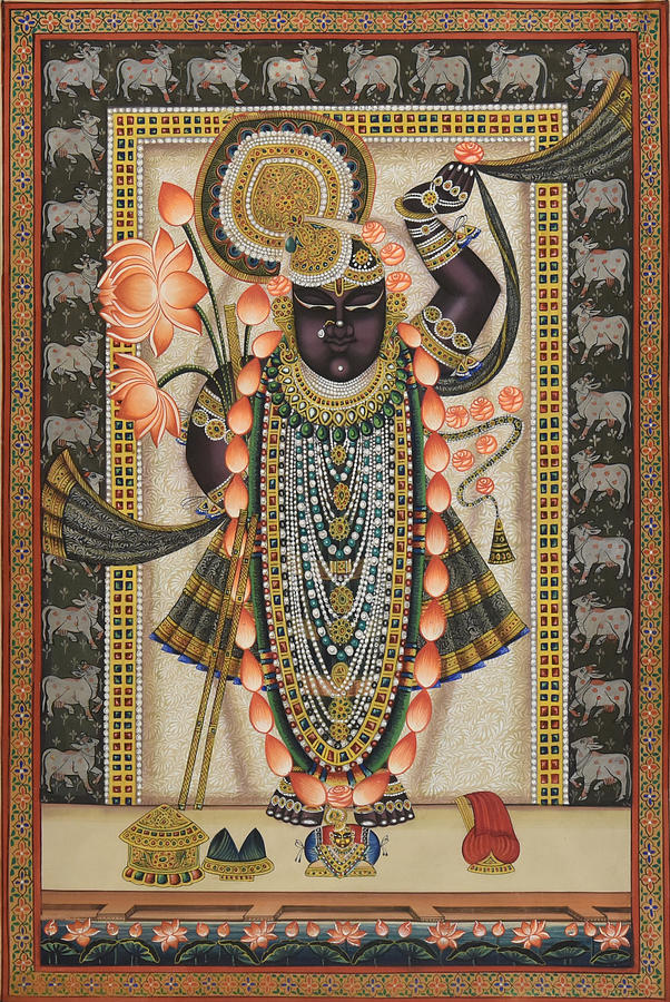 602x900 Shrinathji Paintings Fine Art America - Shrinathji Painting