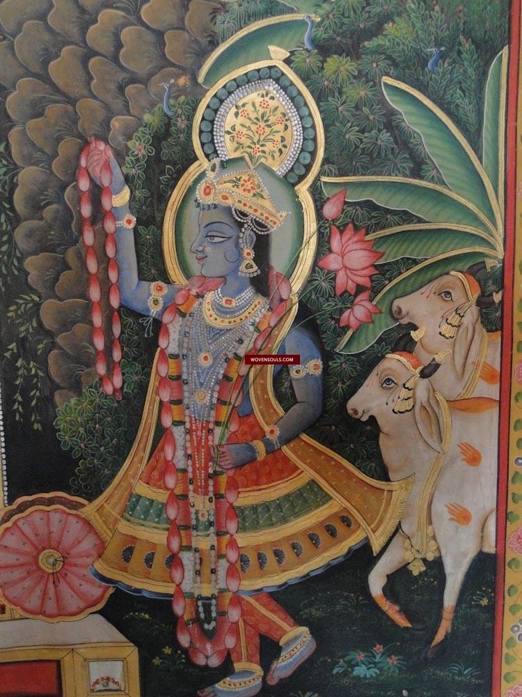 750x1000 140 Nathdwara Srinathji Pichvai Pichwai Painting - Shrinathji Painting