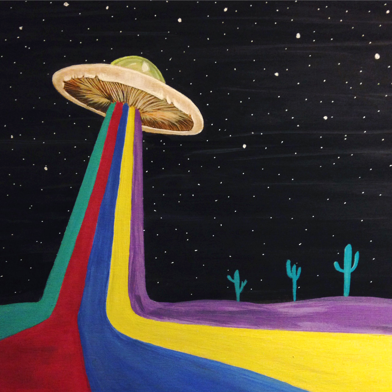 1280x1280 Amelie Laurice Art Creative Design - Shroom Painting