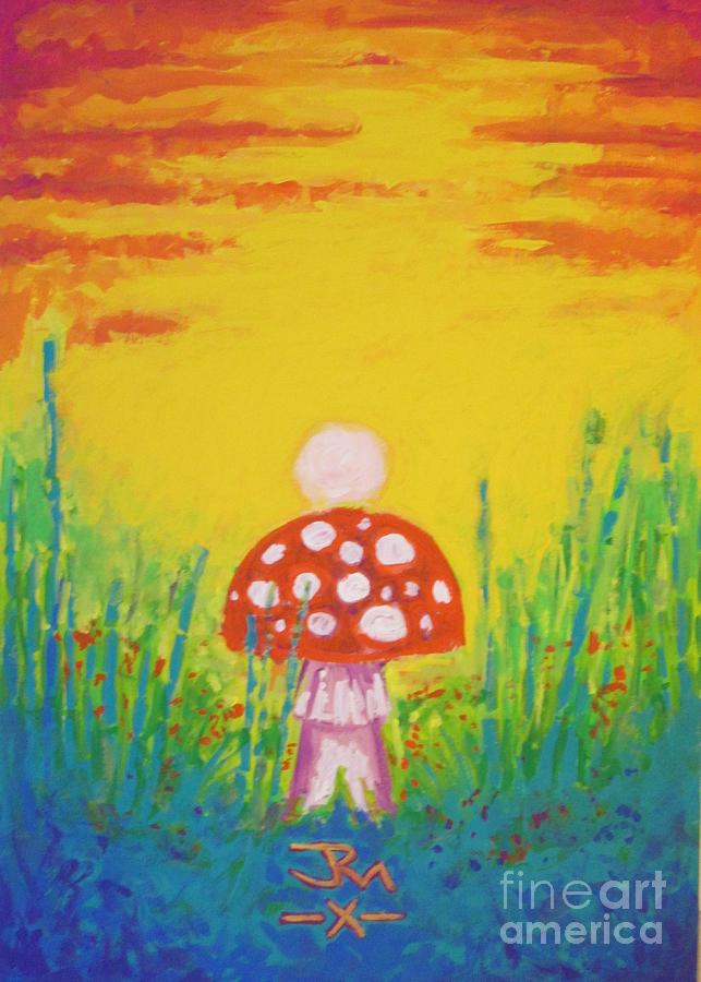 643x900 Shroom Painting By Jedidiah Morley - Shroom Painting