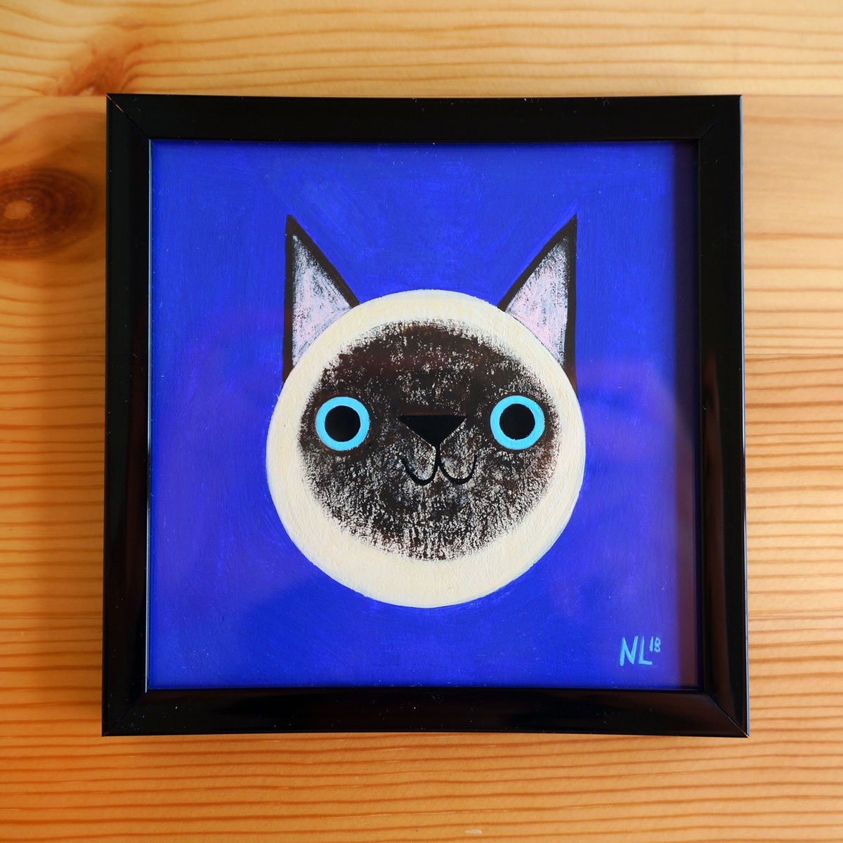 1200x1200 Siamese Cat 3 - Siamese Cat Painting