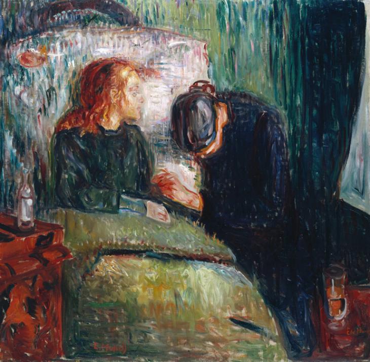 730x714 The Sick Child', Edvard Munch, 1907 Tate - Sick Painting
