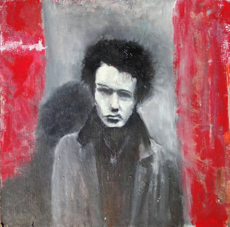 770x761 Sid Vicious, Sold Saatchi Art And Saatchi - Sid Vicious Painting