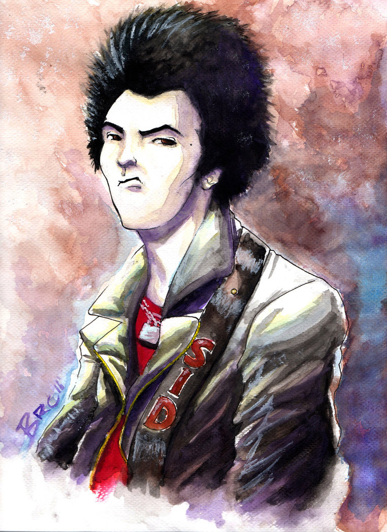 762x1048 Sid Vicious - Sid Vicious Painting