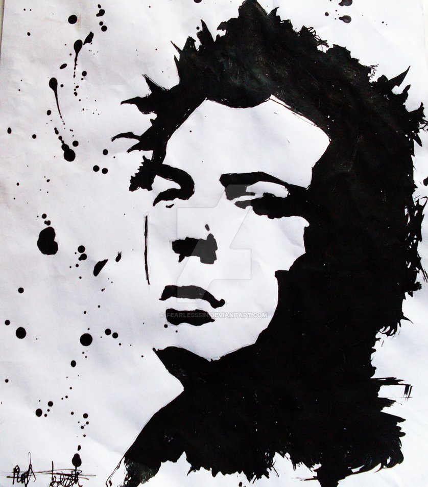 838x953 Sid Vicious Drawing 4 By Fearlesssin - Sid Vicious Painting