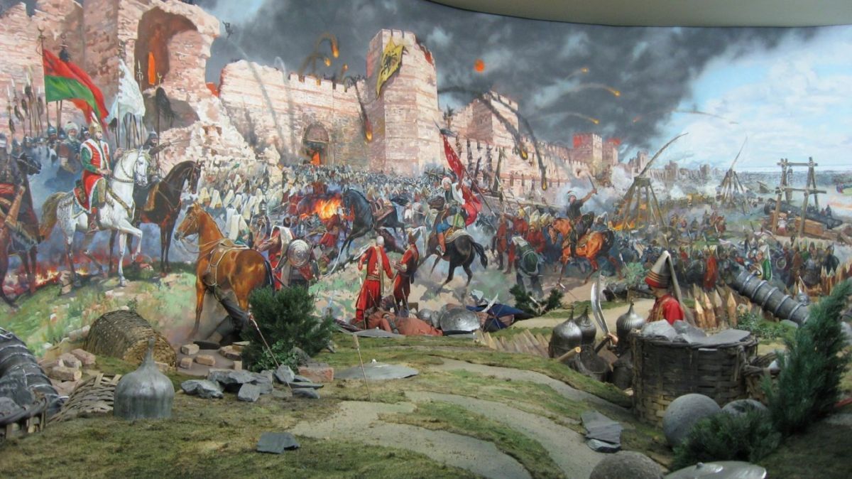 1200x674 The Great Siege Of Malta - Siege Of Malta Painting