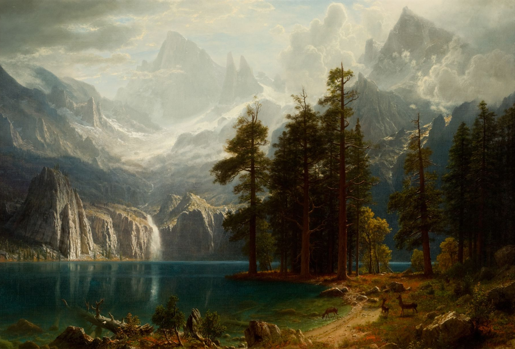 Sierra Nevada Painting at PaintingValley.com | Explore collection of ...