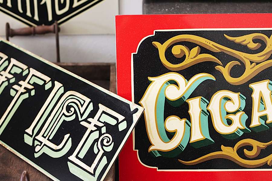 900x600 Inside The Studio Of A Traditional Sign Painter - Sign Painting