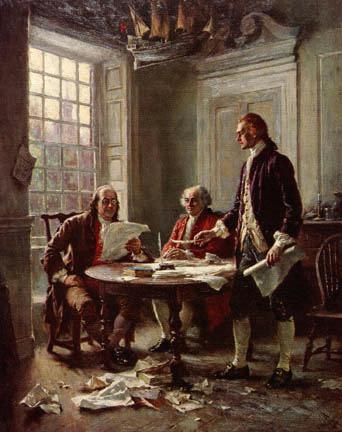 342x432 Signing Declaration Independence Painting Sic - Signing Of Declaration Painting