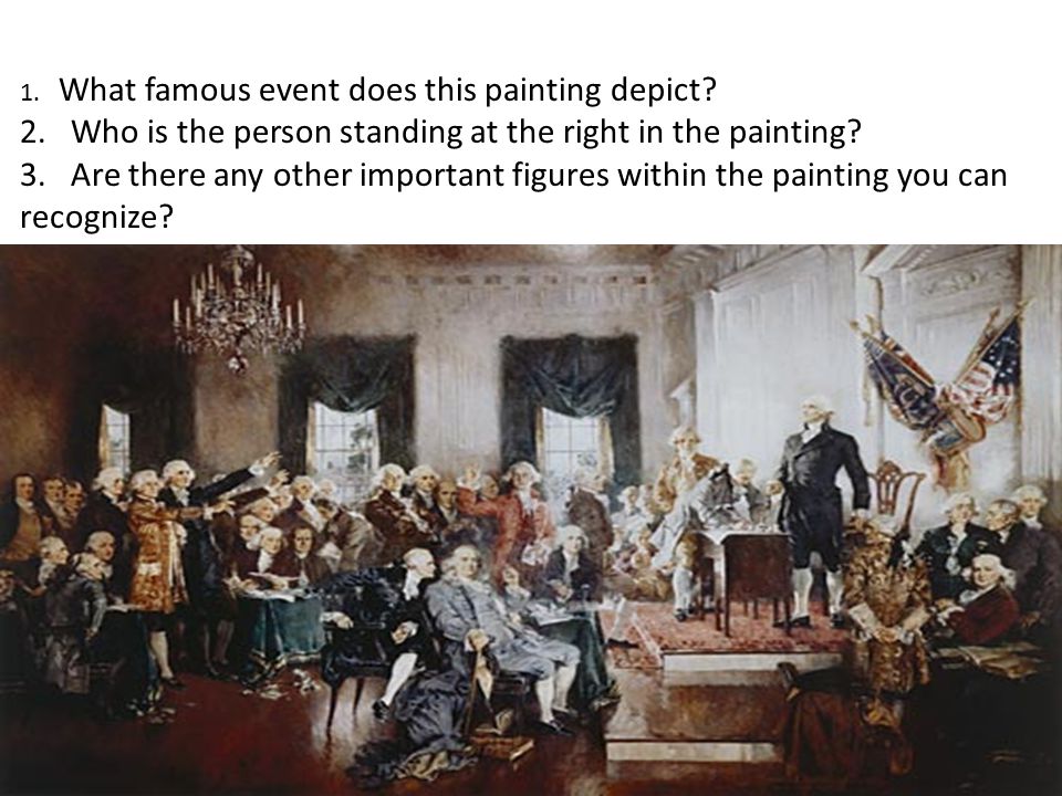 960x720 The Scene - Signing Of The Constitution Painting