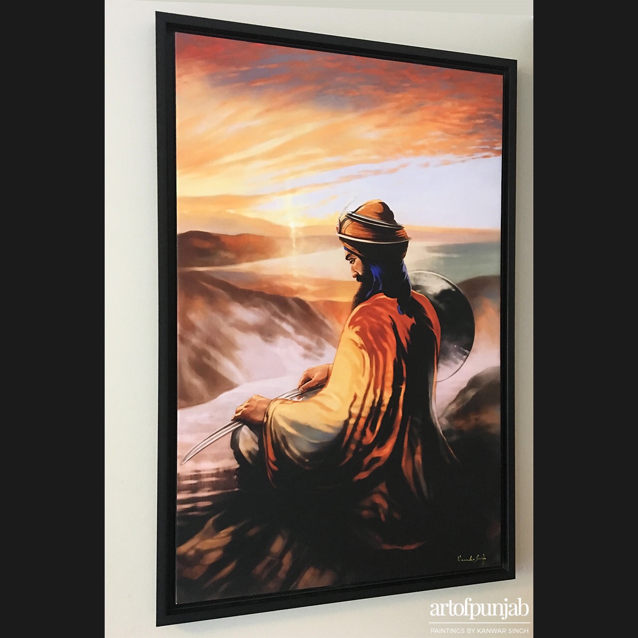 1280x1280 Jyot The Divine Light Art Of Punjab Official Site - Sikh Painting
