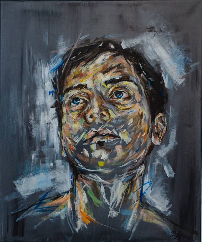 770x920 Saatchi Art Silence Painting By Dimitris Agapiou - Silence Painting