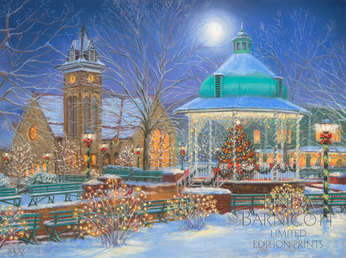 700x523 Silent Night In Linda Barnicott Publishing, Llc - Silent Night Painting