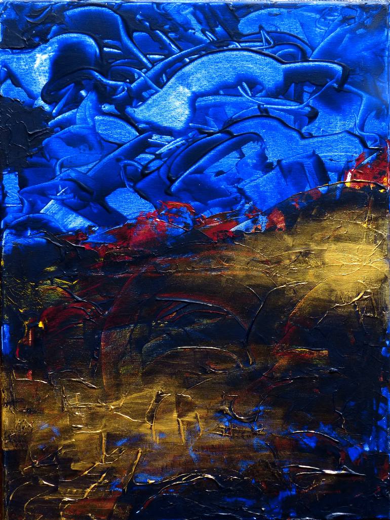 770x1026 Saatchi Art Silent Night Painting By Steven Starley - Silent Night Painting