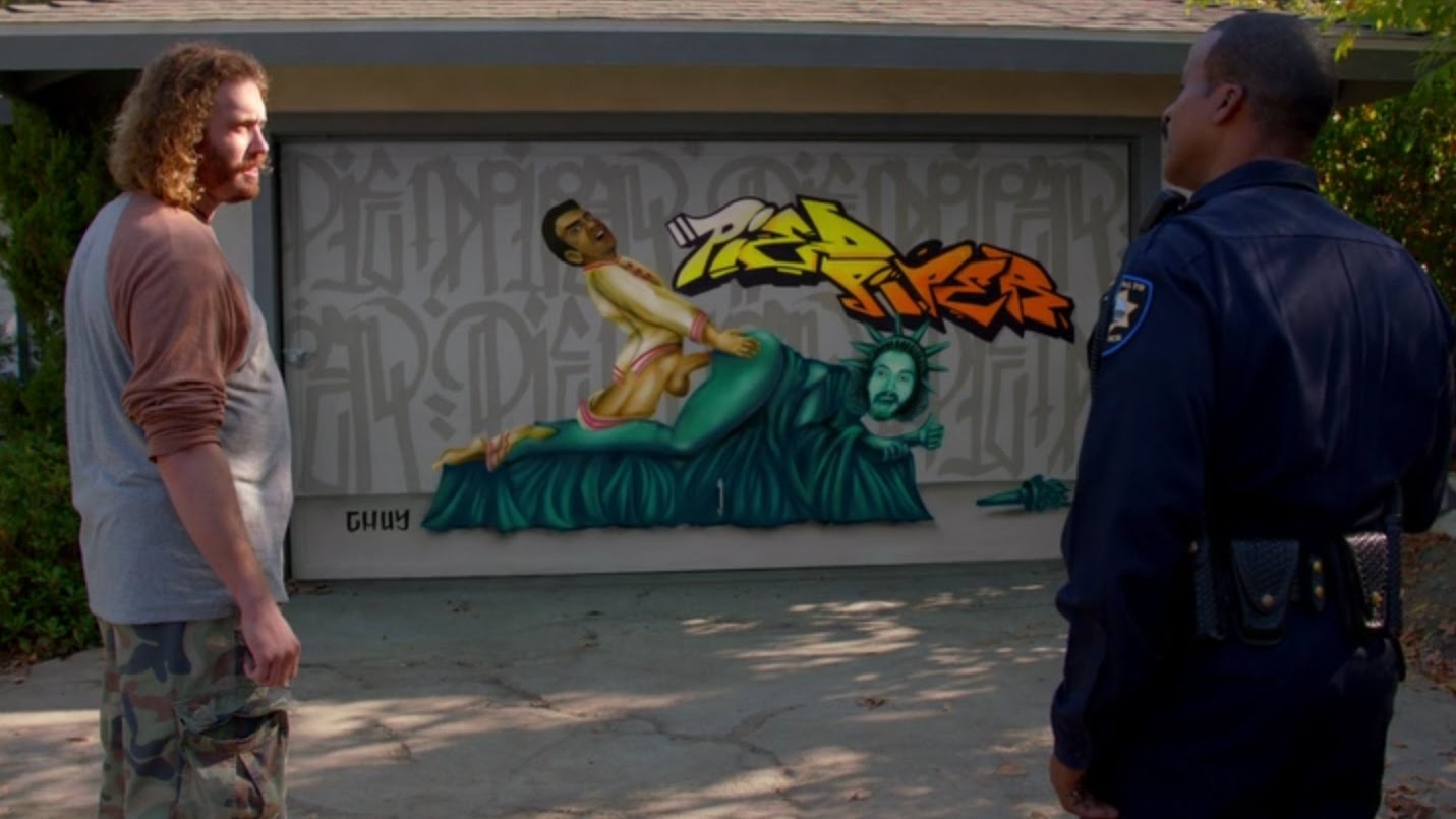 1431x805 Silicon Valley Season 1 Episode 5 - Silicon Valley Painting