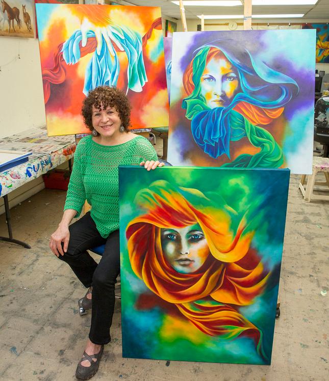 645x748 Silicon Valley Open Studios Three Weekends Of Free Art Shows - Silicon Valley Painting