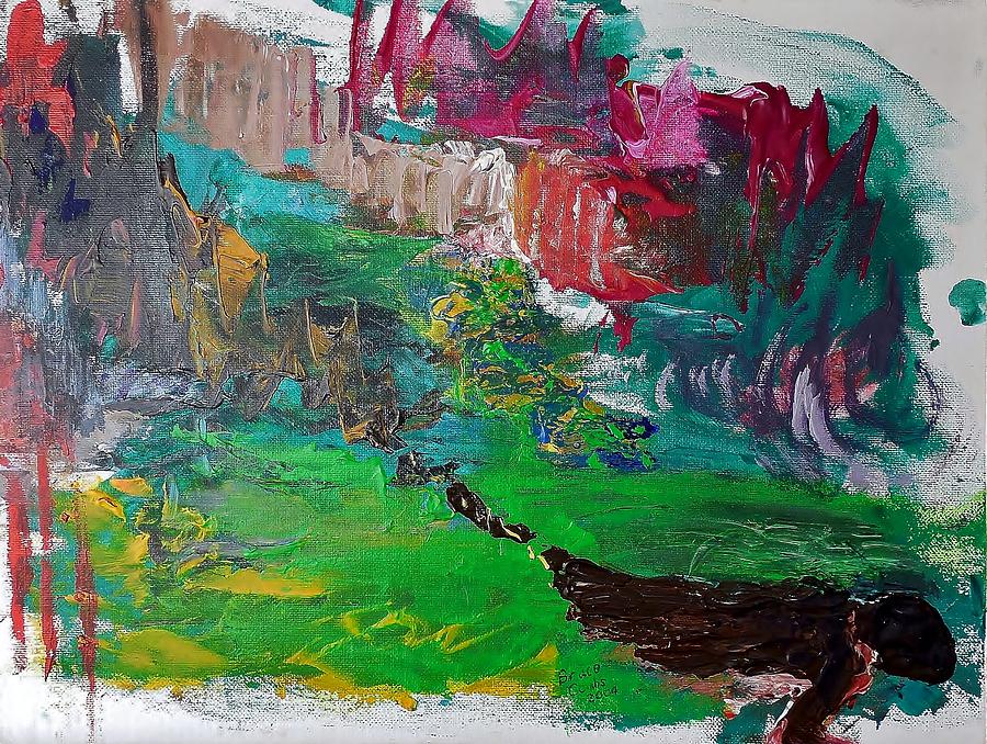 900x678 Silicon Valley Painting By Bruce Combs - Silicon Valley Painting