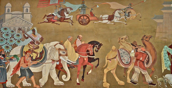 600x309 New Project Seeks World Heritage Status For Ancient Silk Road - Silk Road Painting