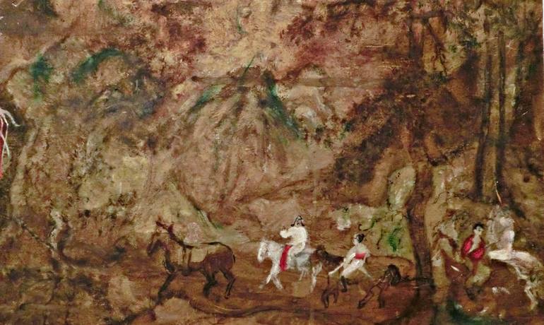 770x460 Saatchi Art The Silk Road Painting By Michela Akers - Silk Road Painting