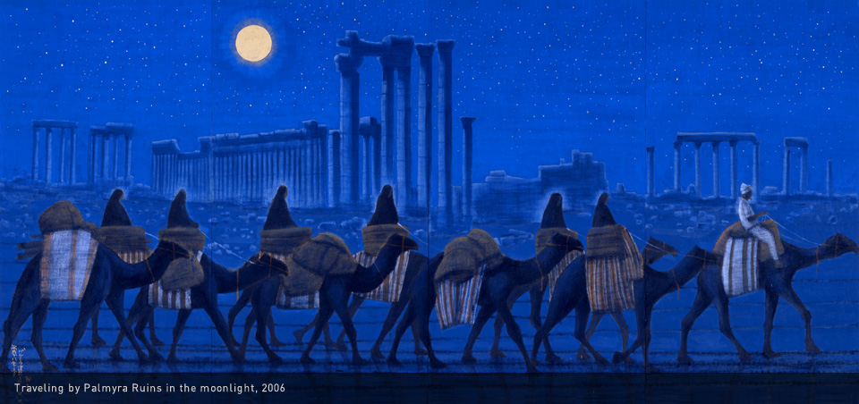 960x452 Hirayama Ikuo Silk Road Museum Yatsugatake Plateau (Kogen - Silk Road Painting