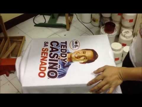 480x360 Full Color Silkscreen Printing (Cmyk) - Silk Screen Painting