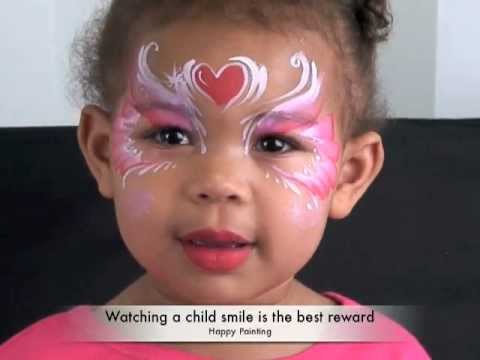 480x360 Lia's Arty Brush Face Painting Tutorial - Silly Face Painting