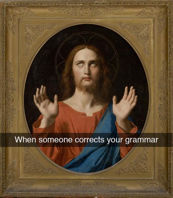 600x689 21 Old Paintings With Funny Captions Pleated Jeans - Silly Painting