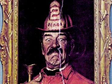 368x275 Rockwell's Silly Side The Saturday Evening Post - Silly Painting