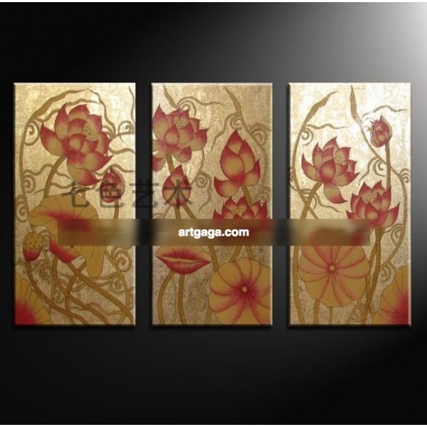 600x600 Wall Painting Gold And Silver Foil Hand Painted Decorative - Silver Foil Painting