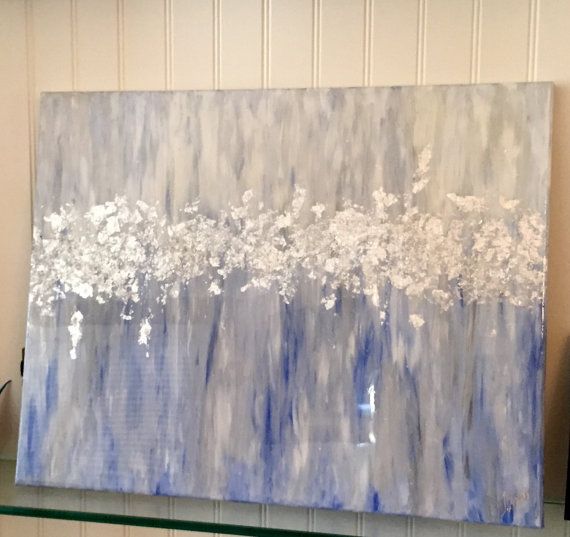Silver Leaf Painting