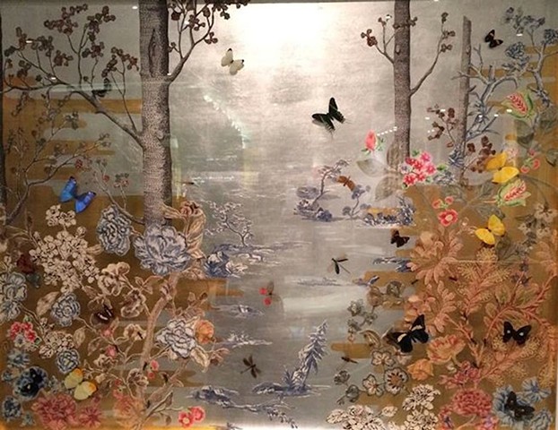 622x480 Charles Falarara - Silver Leaf Painting