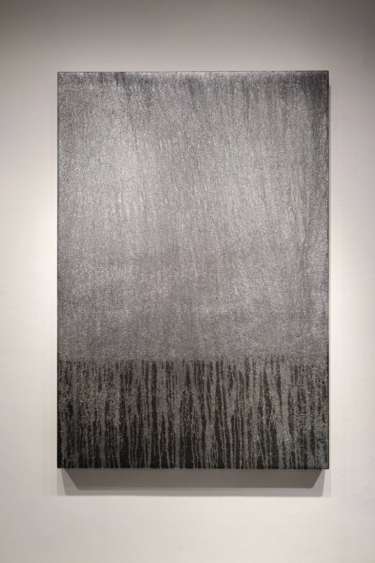 770x1154 Saatchi Art Love Is Silver Painting By Luca Brandi - Silver Painting