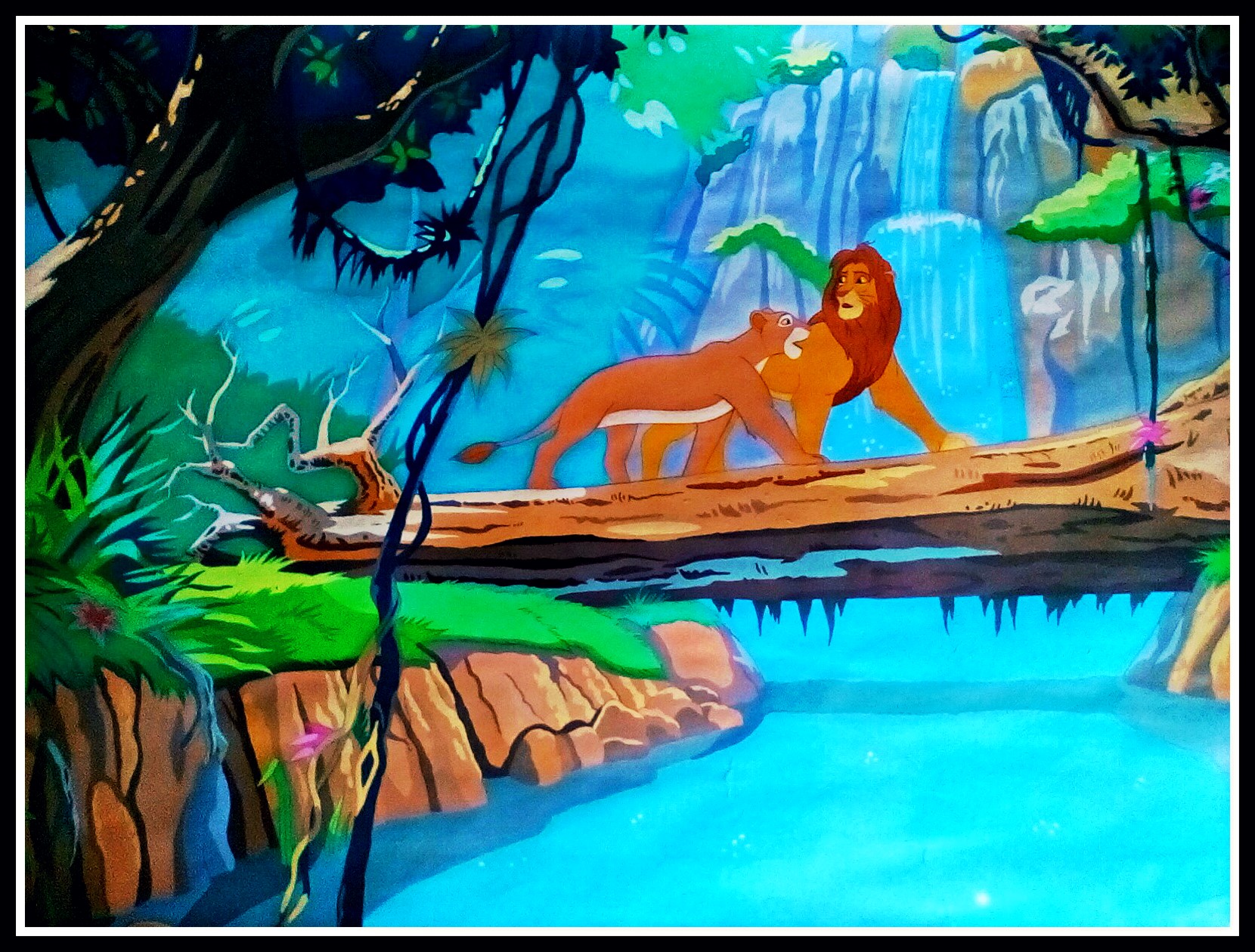 1660x1260 Simba And Nala Weasyl - Simba And Nala Painting