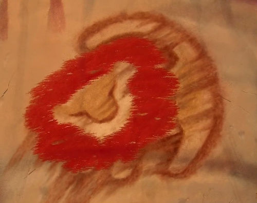 500x396 Lion King Uploaded By Evilicious On We Heart It - Simba Painting