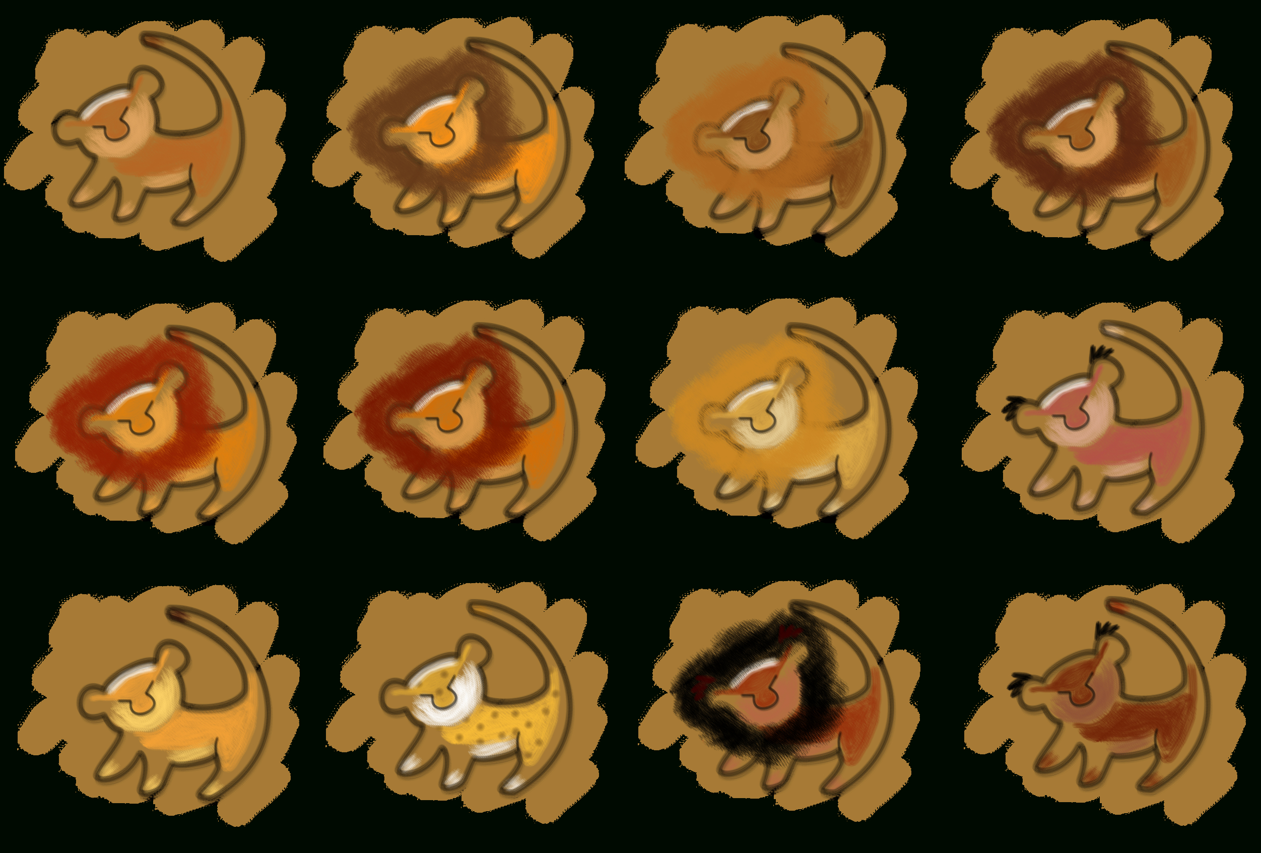 2503x1694 Simba Drawing By Rafiki Showing Media Posts For Rafiki Simba - Simba Painting Rafiki