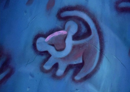 500x353 Barbara Sue's Video Production Blog Movie Review Of Disney'S - Simba Wall Painting