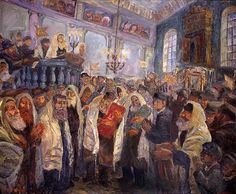 236x194 Simchat Torah In A Nutshell - Simchat Torah Painting