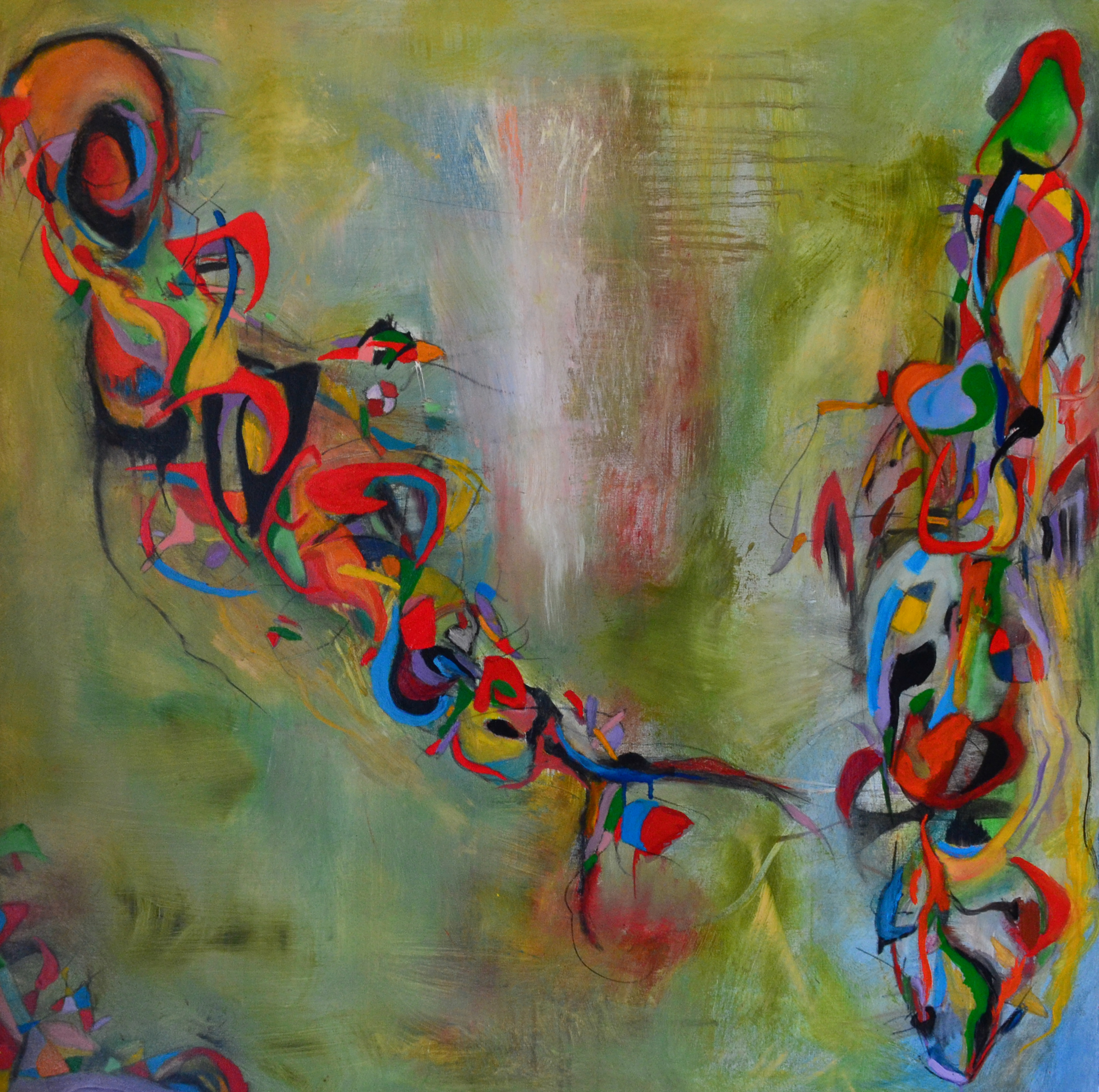 2783x2763 The Spirit Called Danny Simmons In Jackson, Mississippi - Simmons Painting