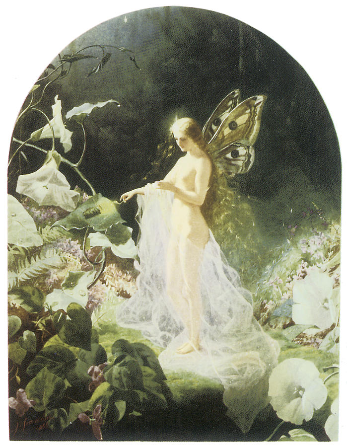 699x900 Titania Painting By John Simmons - Simmons Painting