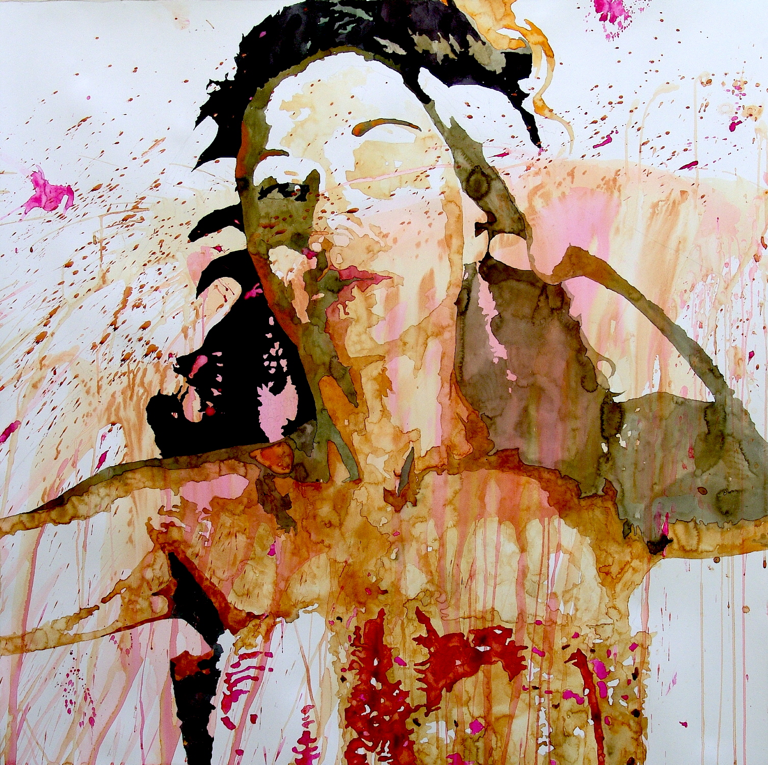 1507x1500 Discovering The Artist Within The Bad Boy Of Watercolor Nicholas - Simmons Painting